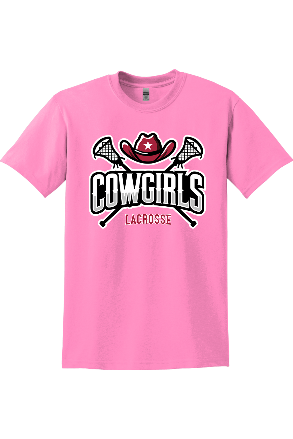 Coppell Lacrosse Cowgirls Gildan DryBlend T-Shirt Signature Lacrosse