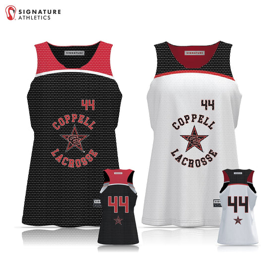 Coppell Lacrosse Girls 5th-8th Grade Reversible Practice Pinnie: 7th-8th Grade Signature Lacrosse