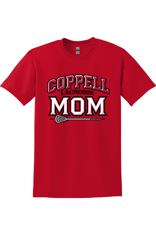 Coppell Lacrosse Mom Gildan DryBlend T-Shirt Signature Lacrosse