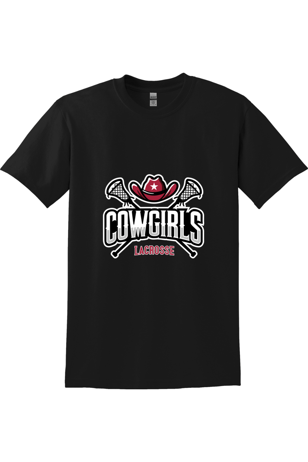 Coppell Lacrosse Youth Cowgirls DryBlend 50 Cotton/50 Poly T-Shirt Signature Lacrosse