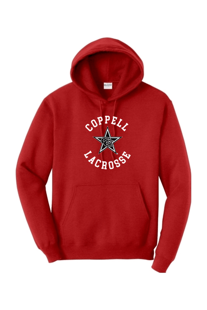 Coppell LC Adult Heavyweight Hoodie Signature Lacrosse