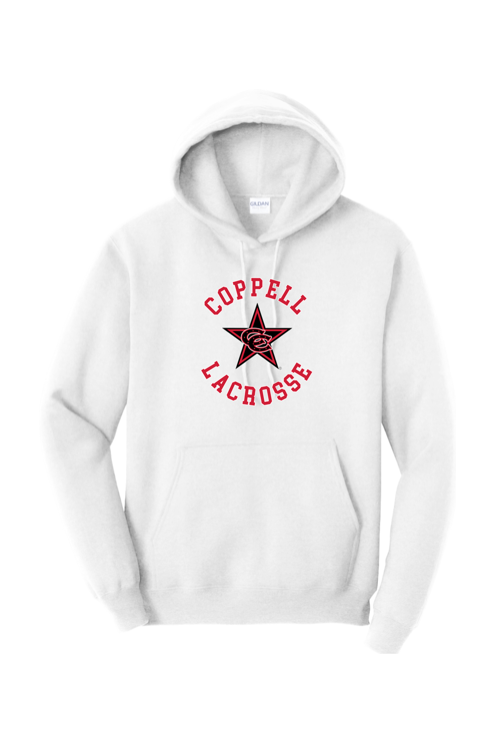 Coppell LC Adult Heavyweight Hoodie Signature Lacrosse