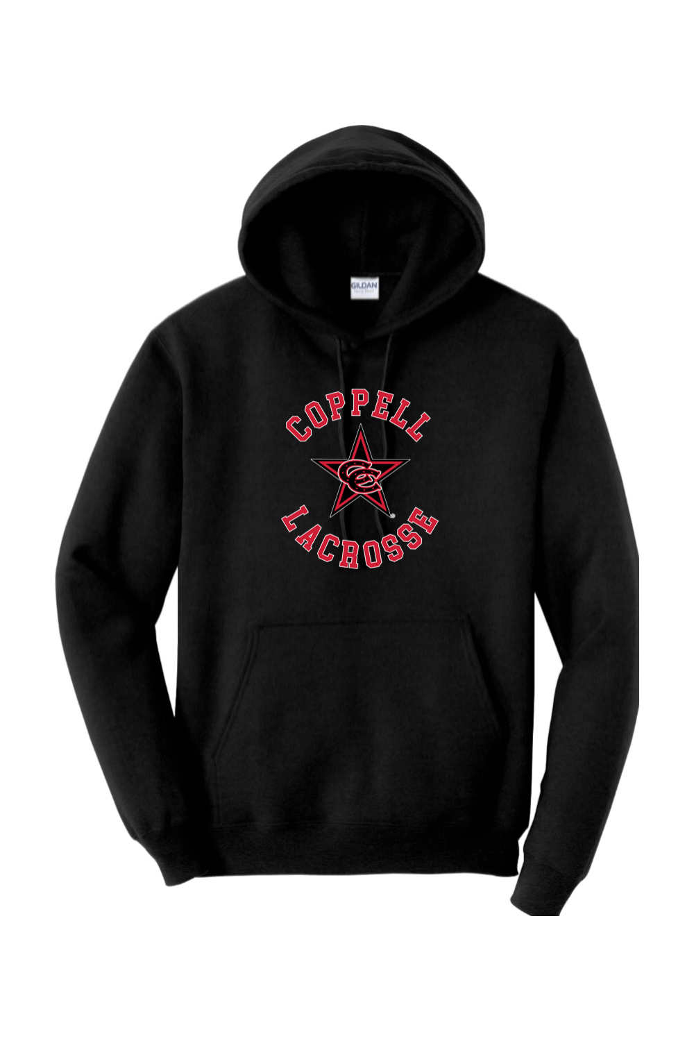 Coppell LC Adult Heavyweight Hoodie Signature Lacrosse