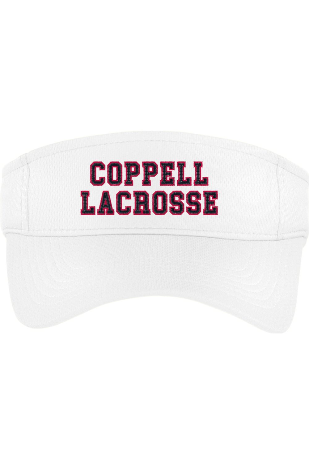 Coppell LC Embroidered Visor Signature Lacrosse