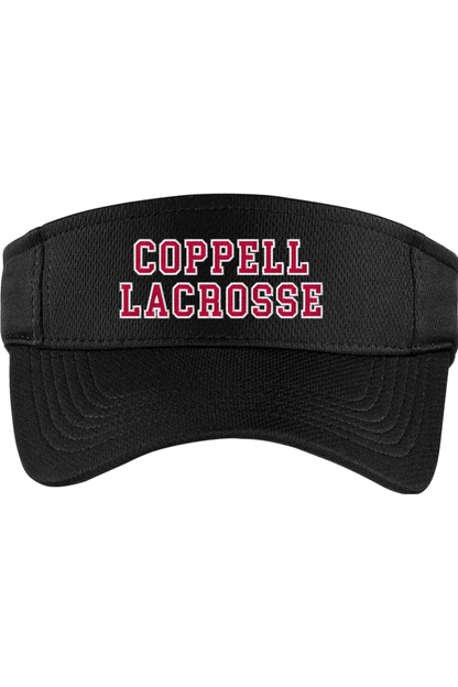 Coppell LC Embroidered Visor Signature Lacrosse