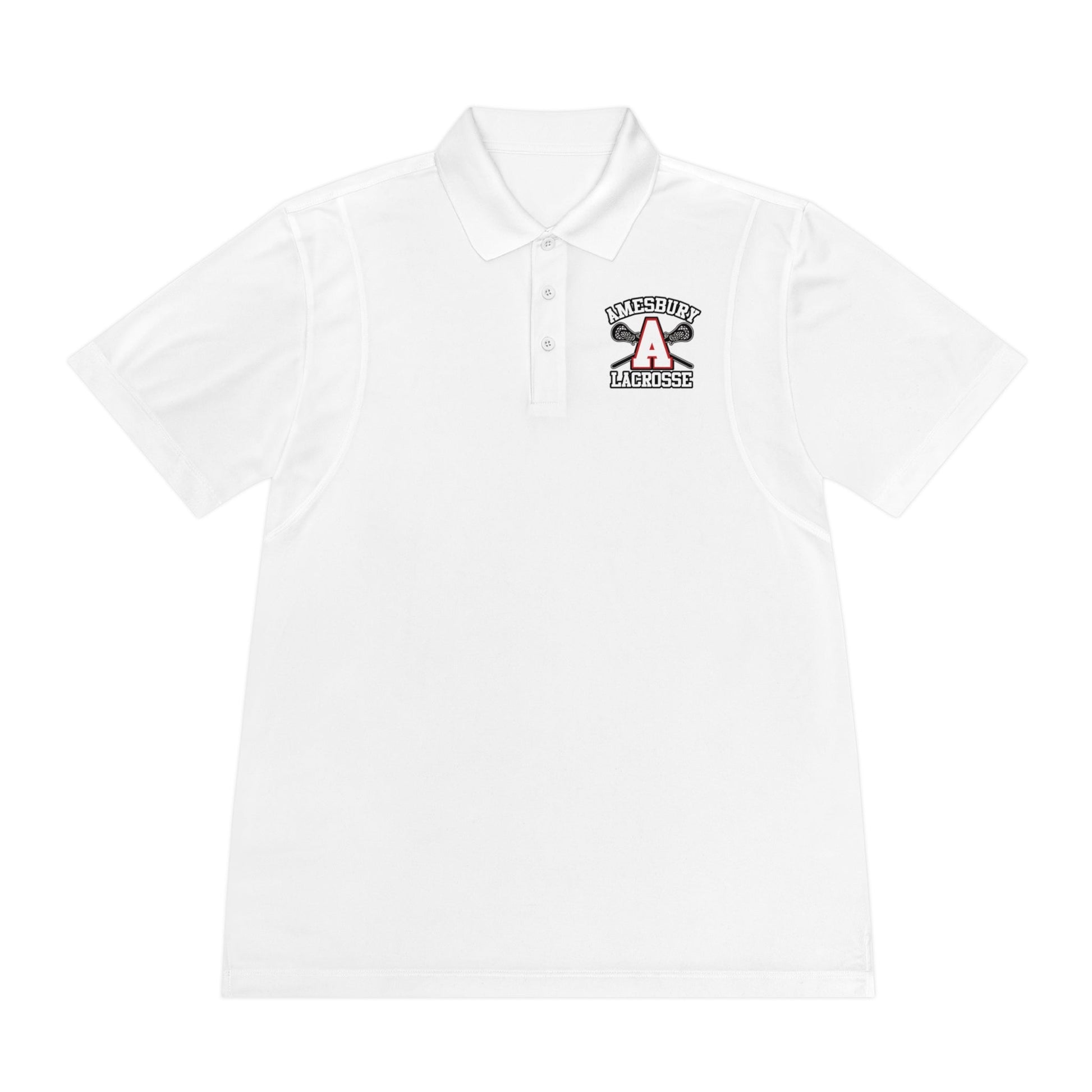 Copy of Amesbury Youth Lacrosse Athletic Polo Signature Lacrosse