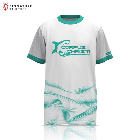 Corpus Christi  Men's Player Short Sleeve Tech Tee: Corpus Christi Signature Lacrosse