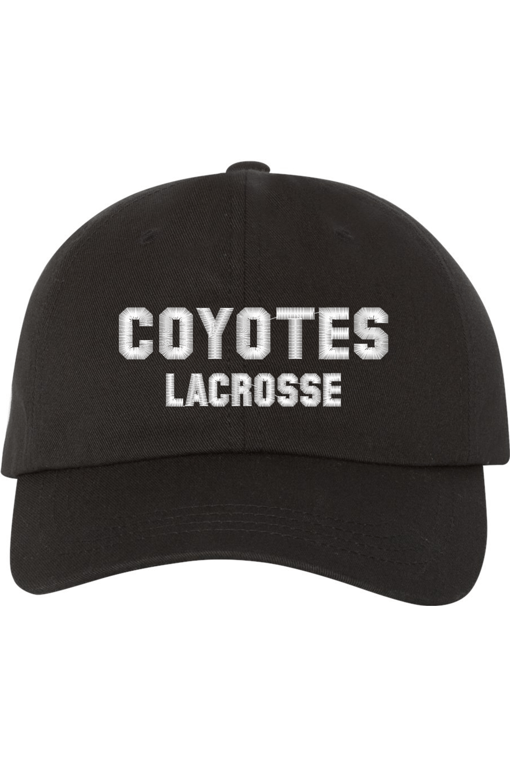 Coyotes DLL Embroidered Dad Hat Signature Lacrosse