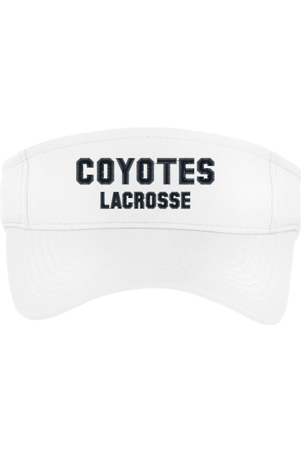 Coyotes DLL Embroidered Visor Signature Lacrosse