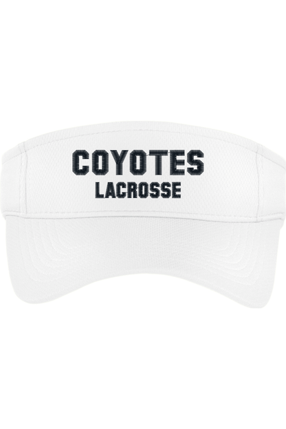Coyotes DLL Embroidered Visor Signature Lacrosse