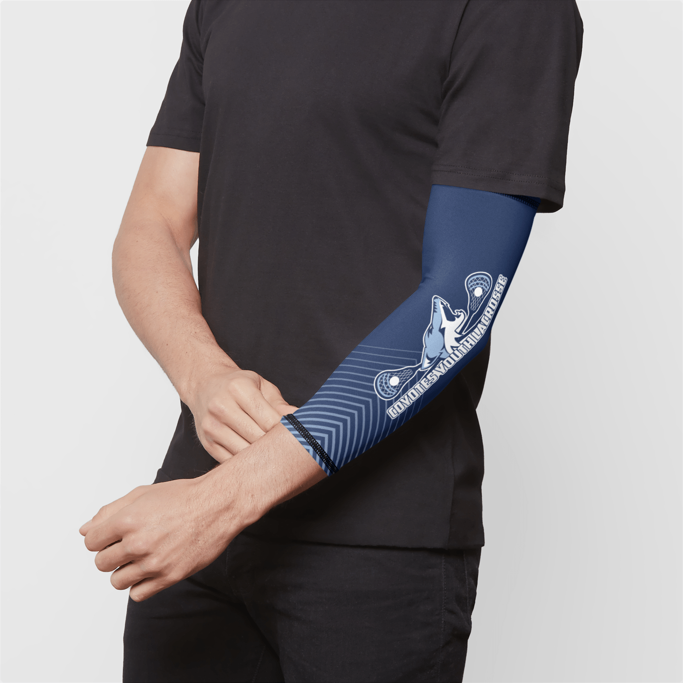 Coyotes YL Sublimated Compression Armband Signature Lacrosse