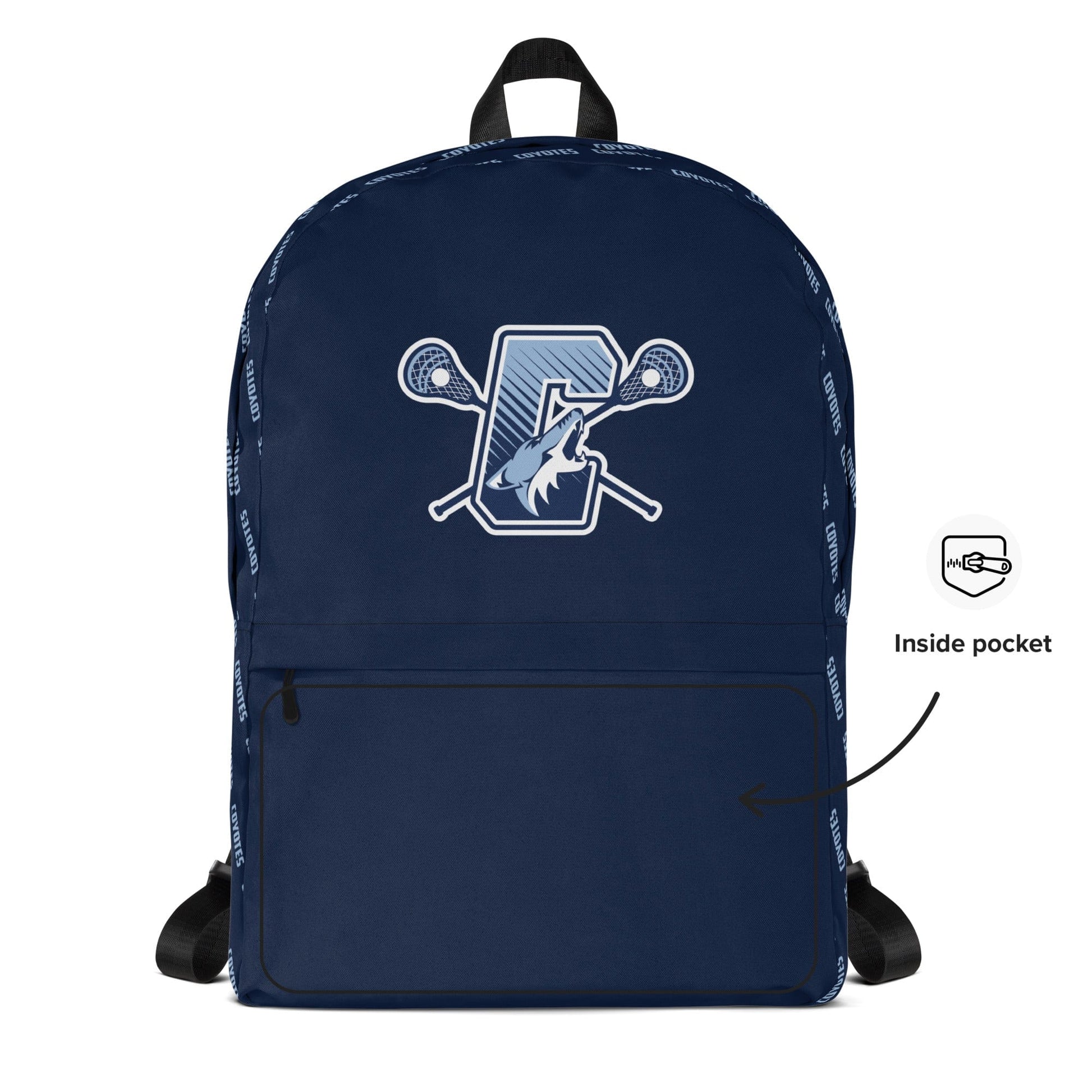 Coyotes YL Sublimated Travel Backpack Signature Lacrosse