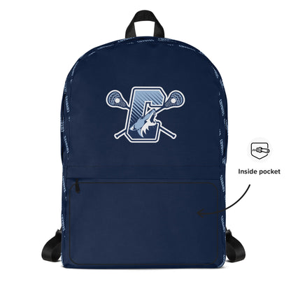 Coyotes YL Sublimated Travel Backpack Signature Lacrosse