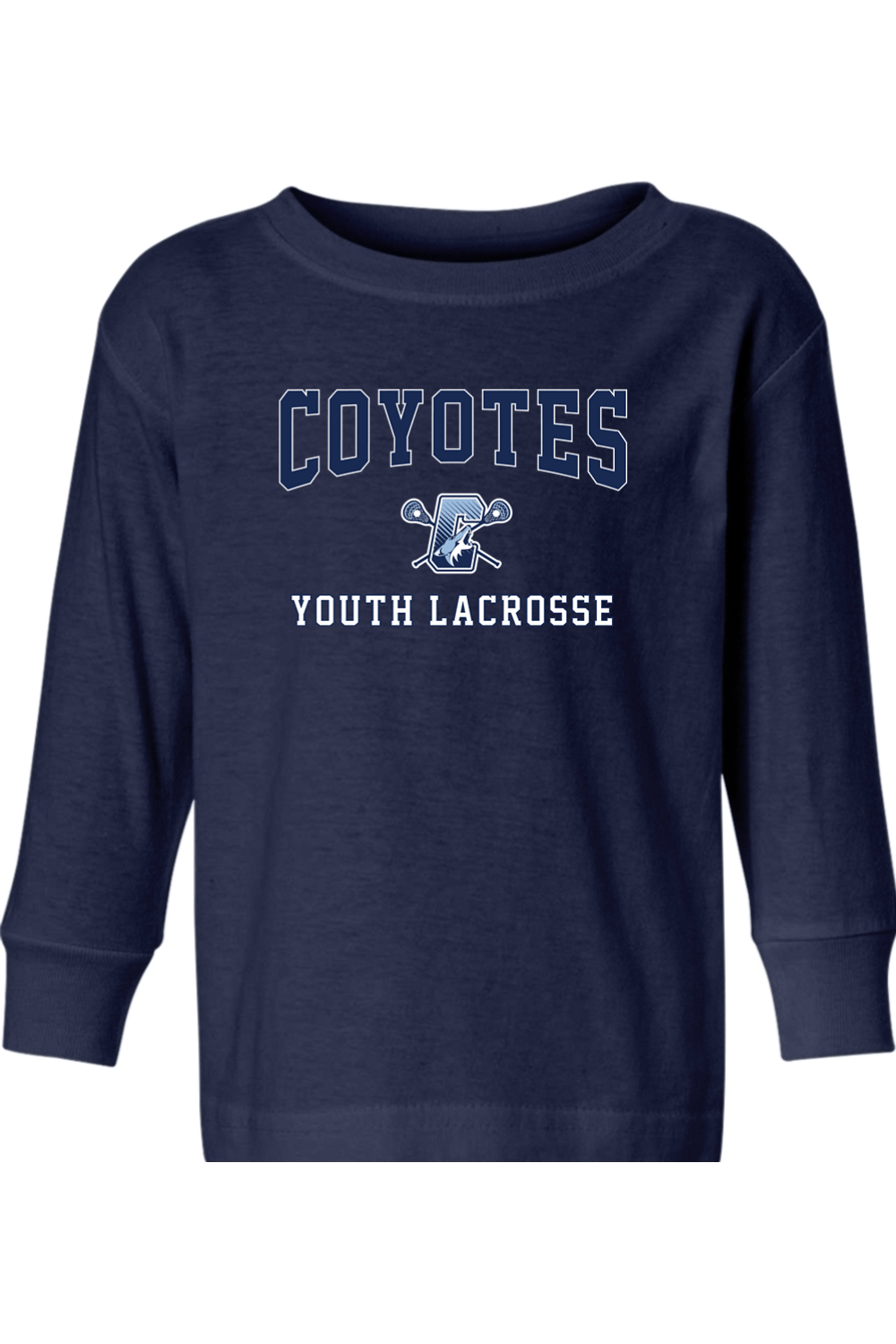 Coyotes YLC Toddler Long Sleeve T-Shirt Signature Lacrosse