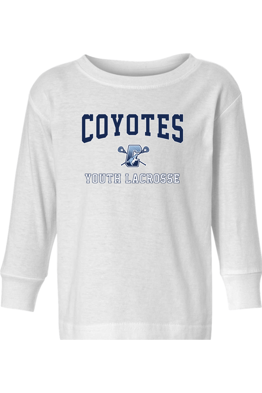 Coyotes YLC Toddler Long Sleeve T-Shirt Signature Lacrosse