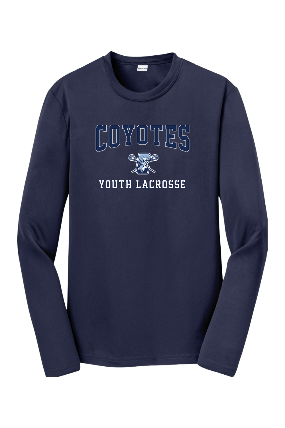 Coyotes YLC Youth Long Sleeve T-Shirt Signature Lacrosse