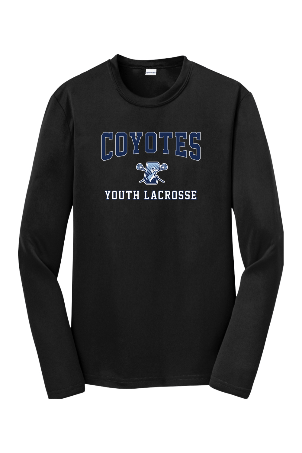 Coyotes YLC Youth Long Sleeve T-Shirt Signature Lacrosse