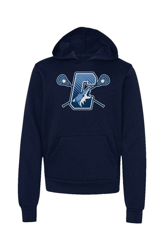 Coyotes Youth Lacrosse Premium Youth Hoodie Signature Lacrosse