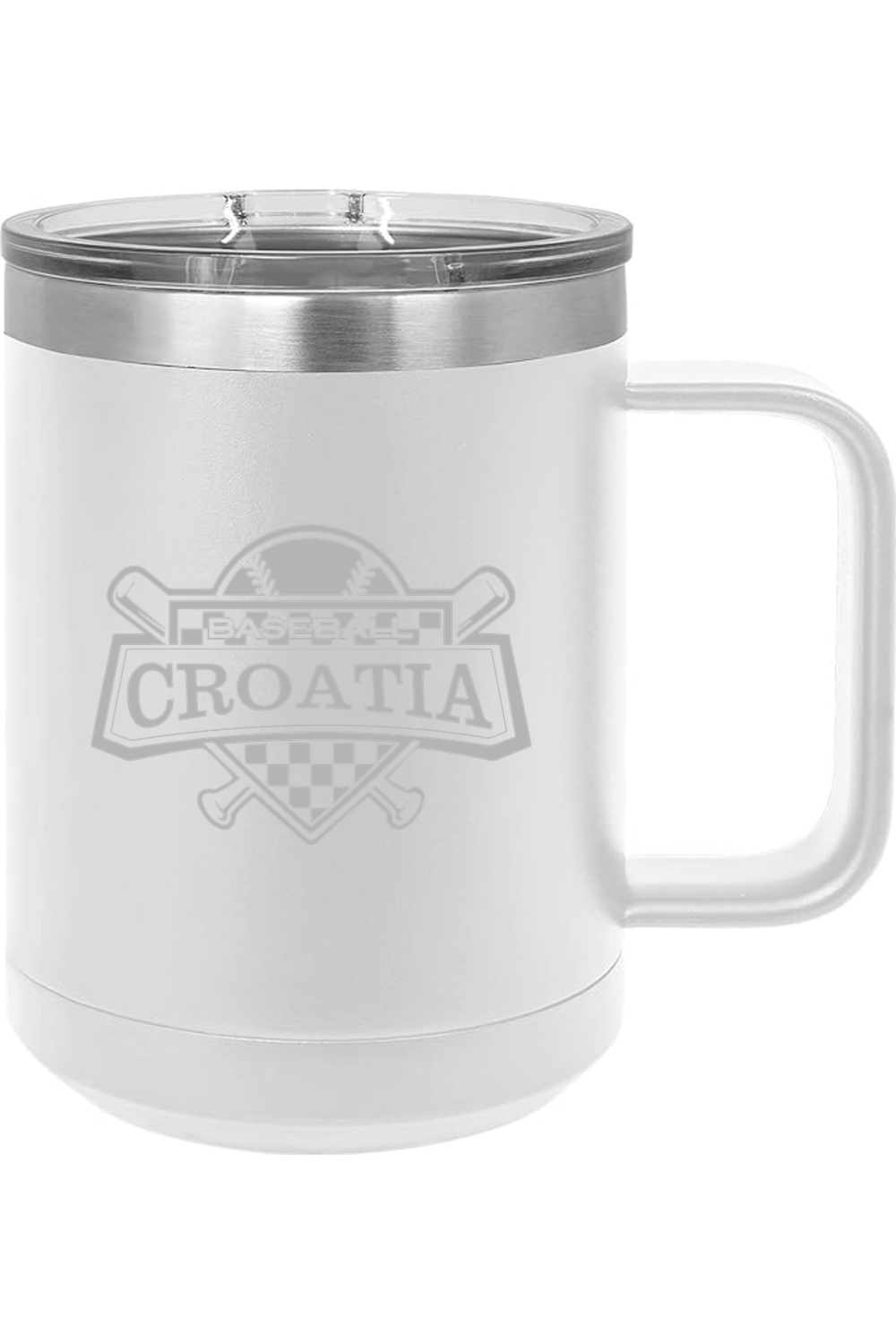 Croatia North 15oz Instulated Coffee Mug Signature Lacrosse