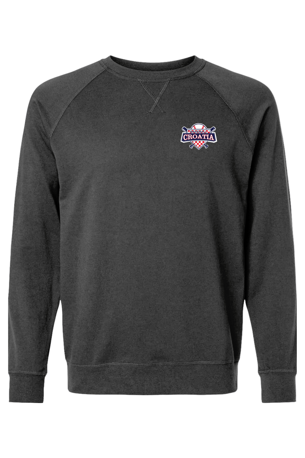 Croatia North Adult Heavyweight Raglan Long Sleeve Signature Lacrosse