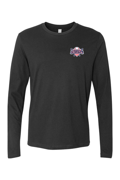 Croatia North Adult Long Sleeve T-Shirt Signature Lacrosse