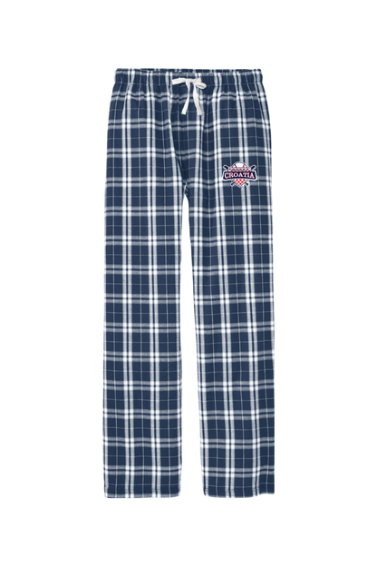 Croatia North Adult Men's Flannel Plaid Pants Signature Lacrosse