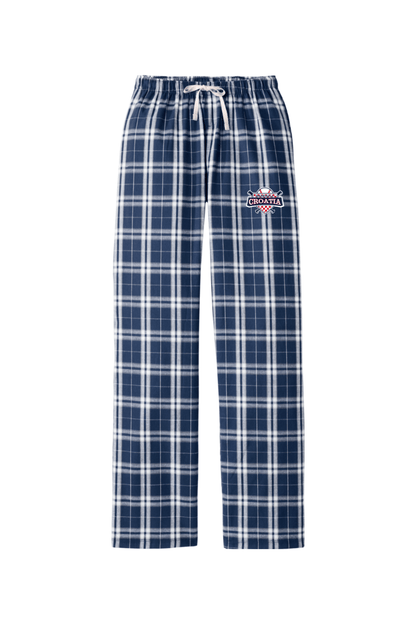 Croatia North Adult Women's Flannel Plaid Pants Signature Lacrosse