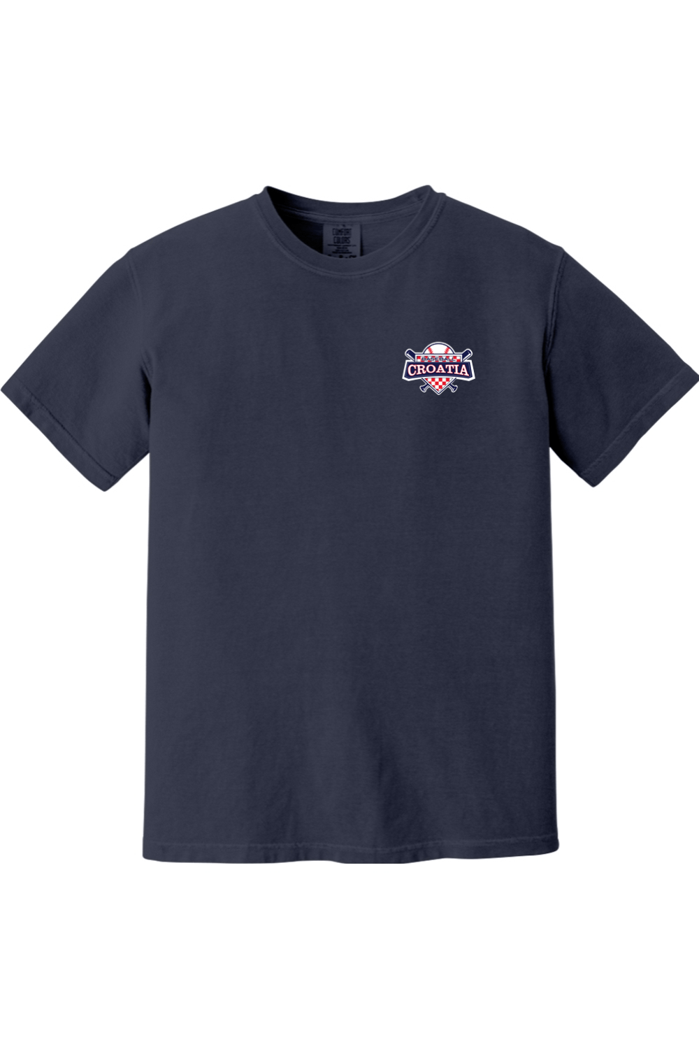 Croatia North Comfort Colors Short Sleeve T-Shirt Signature Lacrosse