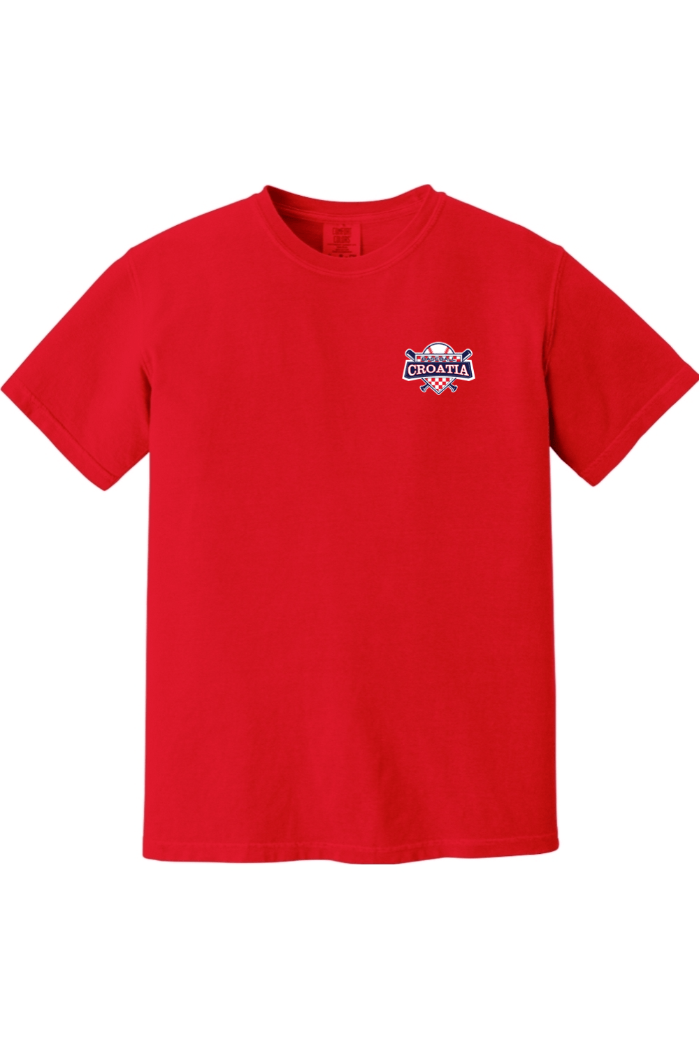 Croatia North Comfort Colors Short Sleeve T-Shirt Signature Lacrosse