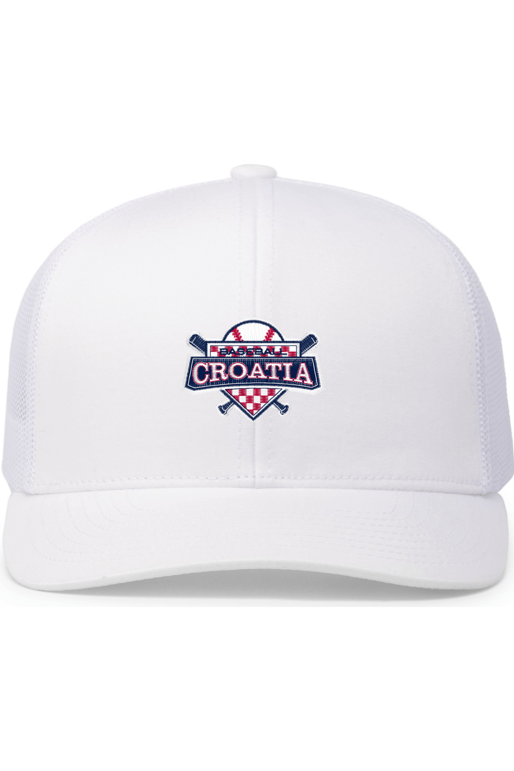 Croatia North Embroidered Trucker Hat Signature Lacrosse
