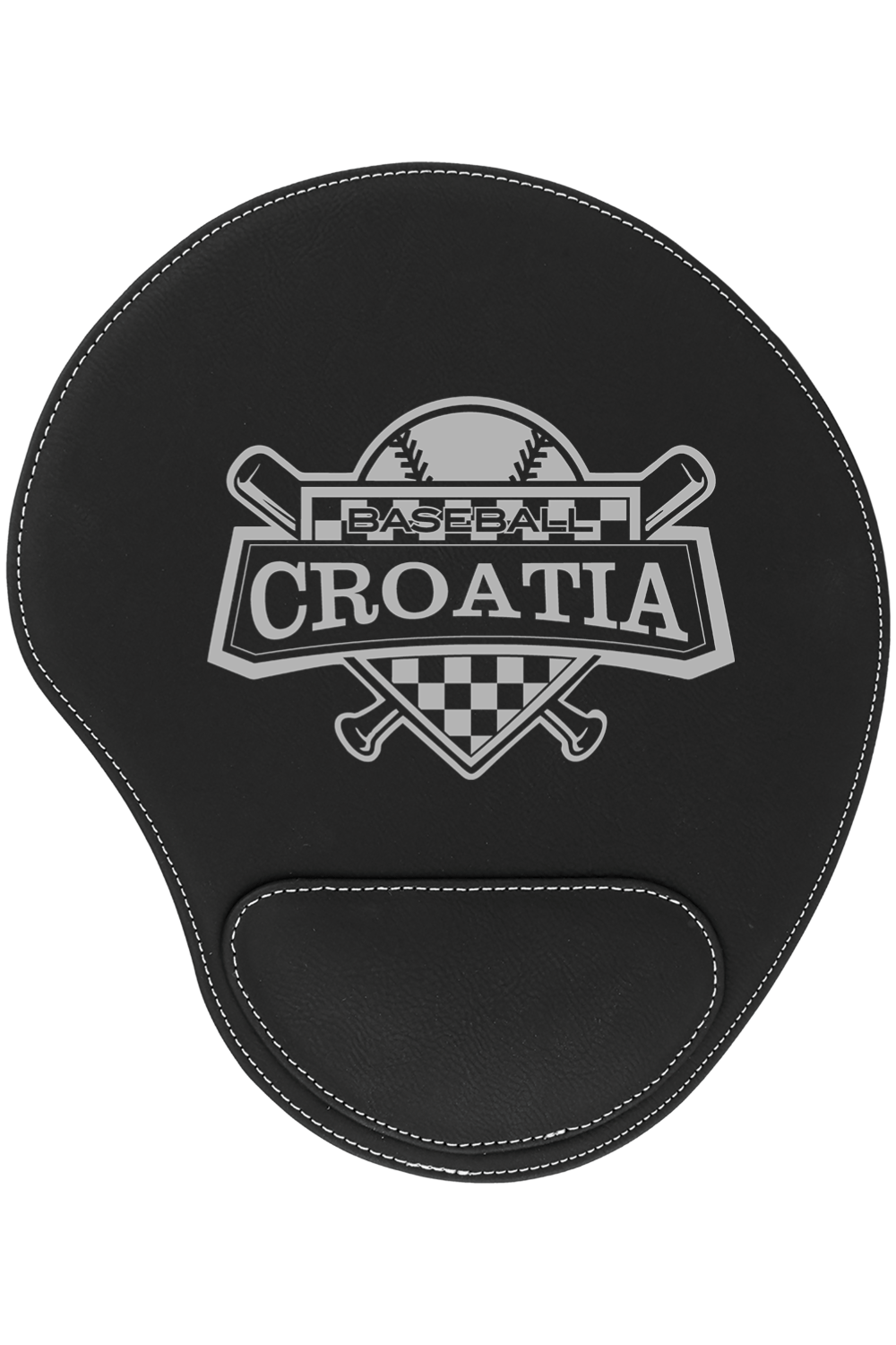 Croatia North LeatheretteMousePad Signature Lacrosse