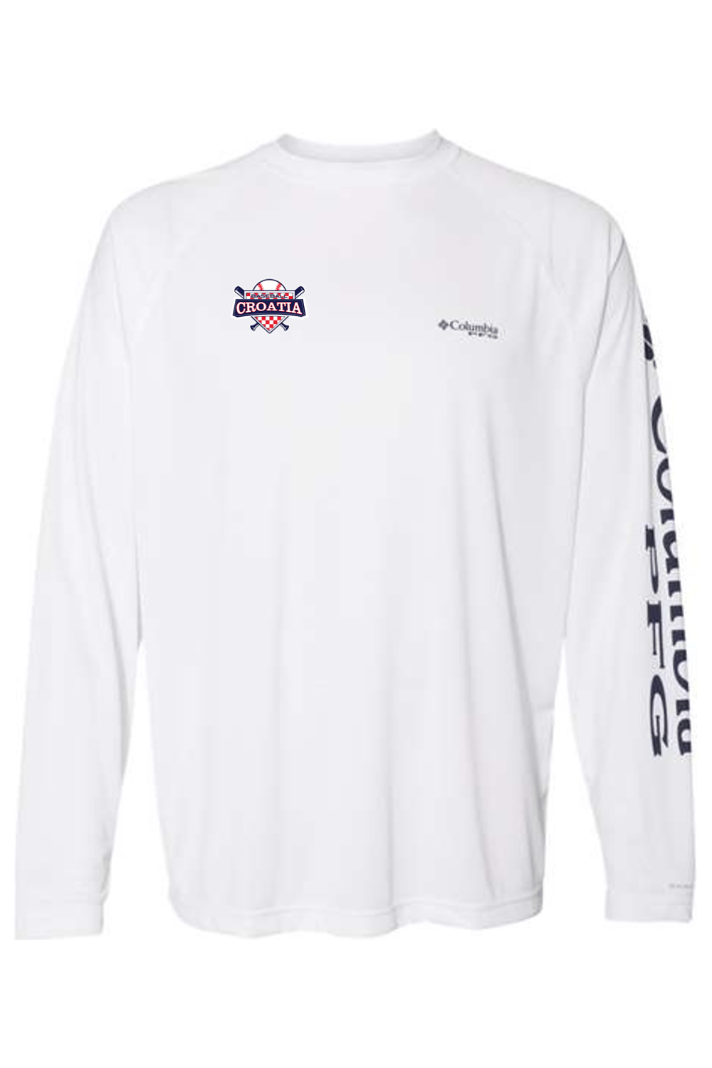Croatia North Men's Columbia PFG Terminal Tackle Long Sleeve T-Shirt Signature Lacrosse