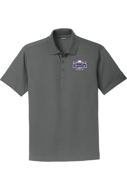 Croatia North Men's Embroidered Eddie Bauer Performance Polo Signature Lacrosse