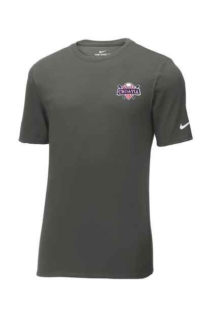 Croatia North Men's Nike Core Cotton Tee Signature Lacrosse