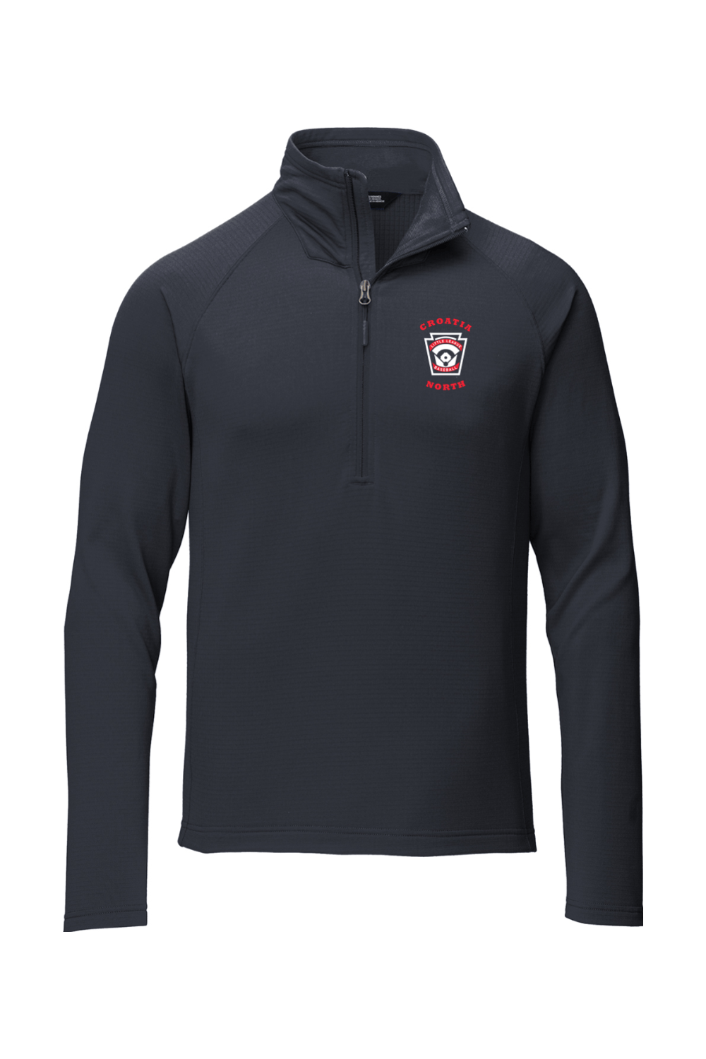 Croatia North Men's North Face Mountain Peaks 1/4-Zip Fleece Signature Lacrosse