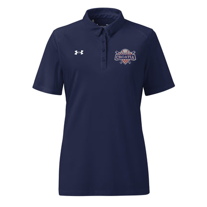 Croatia North Women's Embroidered Under Armour® Women's Polo Shirt Signature Lacrosse