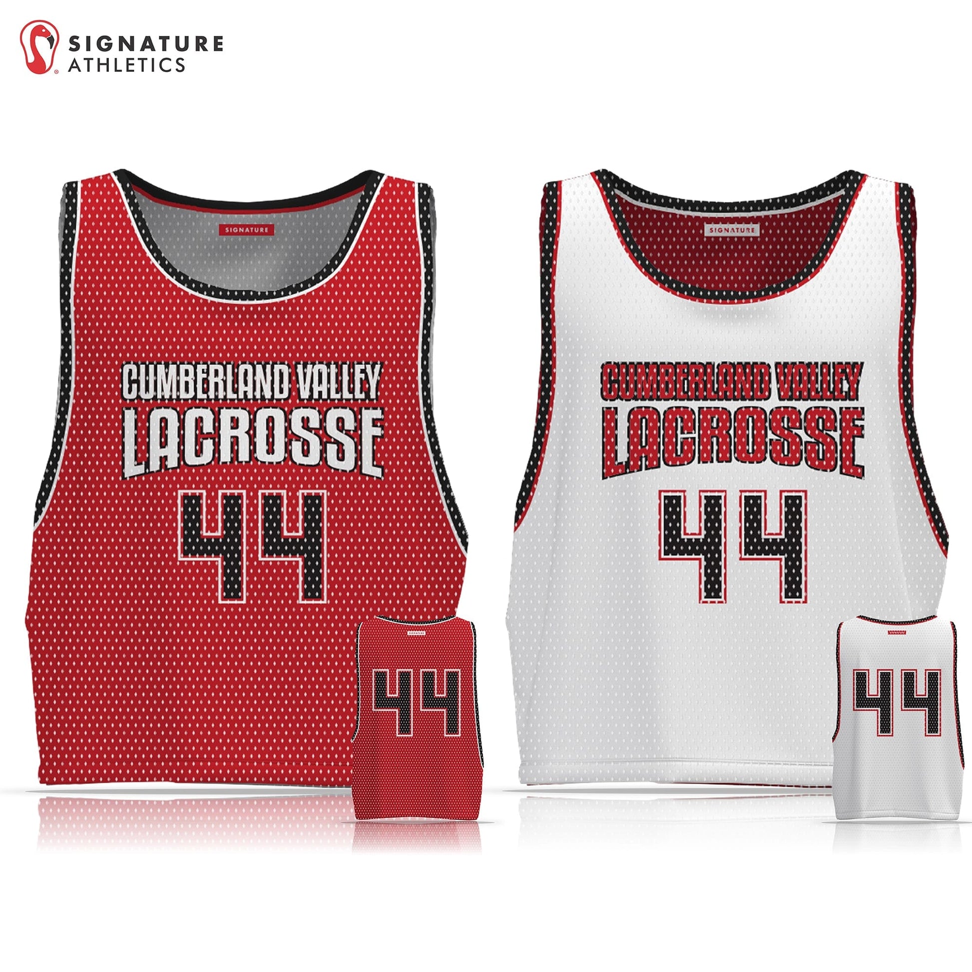 Cumberland Valley Lacrosse Men's Reversible Practice Pinnie: N/A Signature Lacrosse