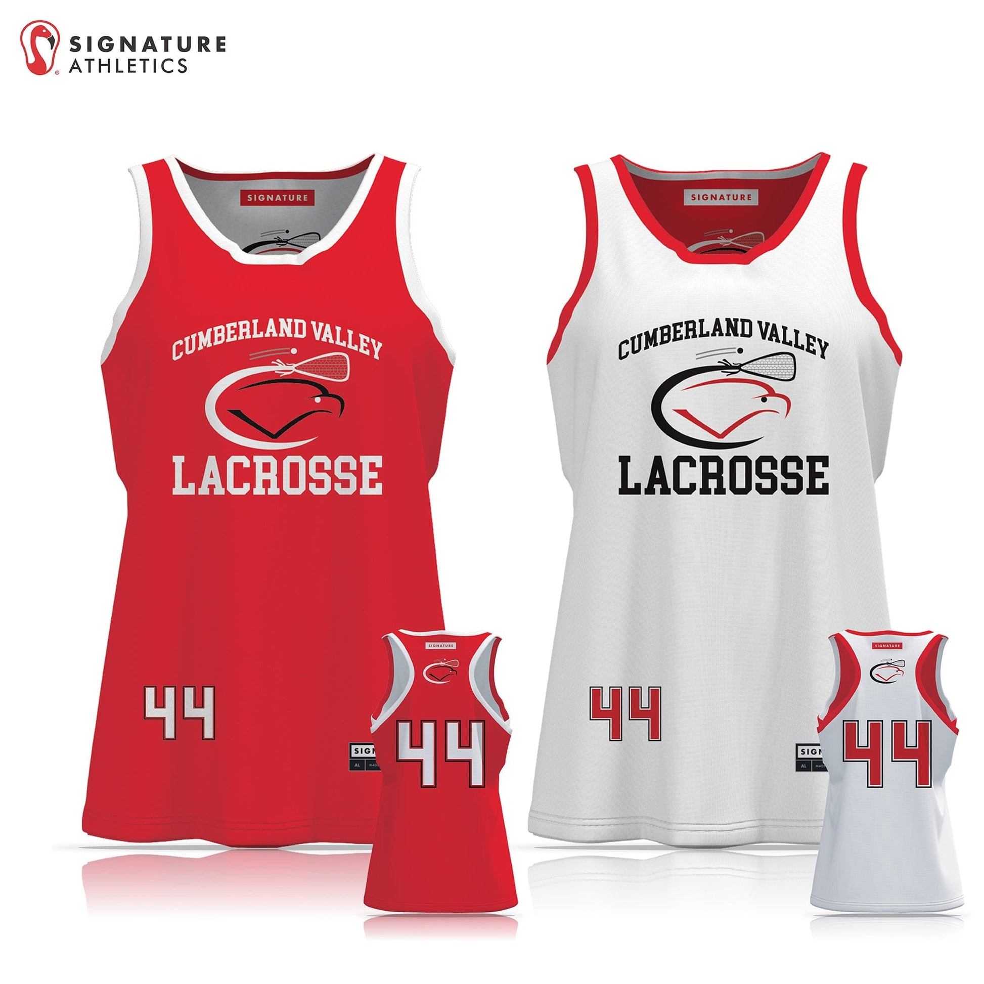 Cumberland Valley Lacrosse Women's Reversible Game Pinnie: 3rd-4th Grade Signature Lacrosse