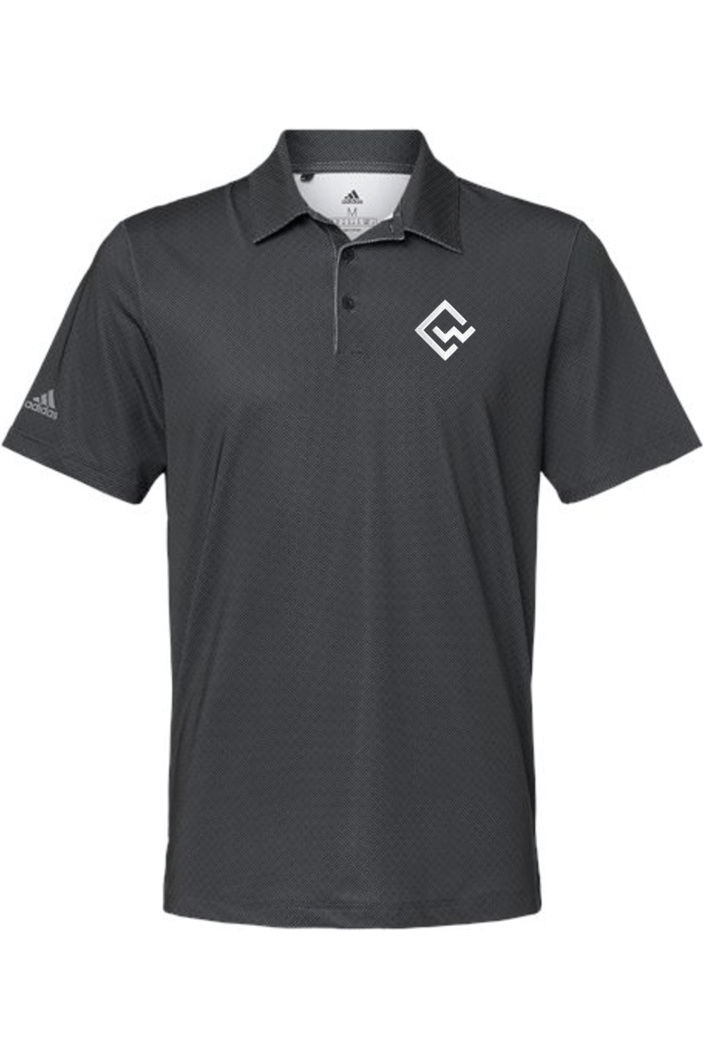 CYNDEO Wealth Partners Adidas Diamond Dot Print Polo Signature Lacrosse