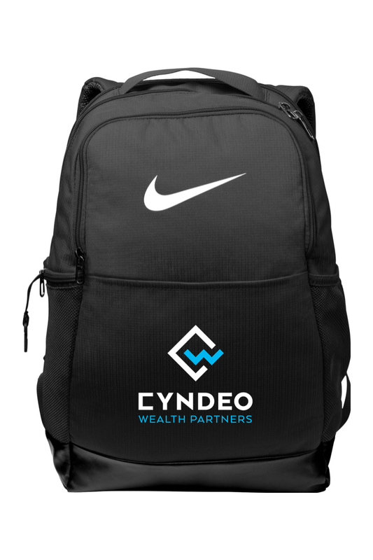 CYNDEO Wealth Partners Nike Brasilia Medium Backpack Signature Lacrosse