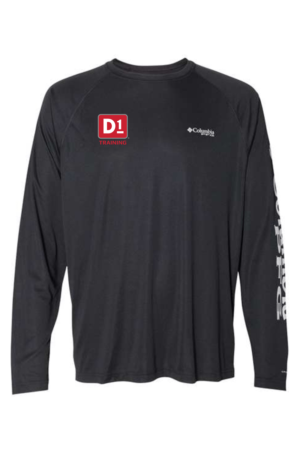 D1 Training Men's Columbia PFG Terminal Tackle Long Sleeve T-Shirt Signature Lacrosse