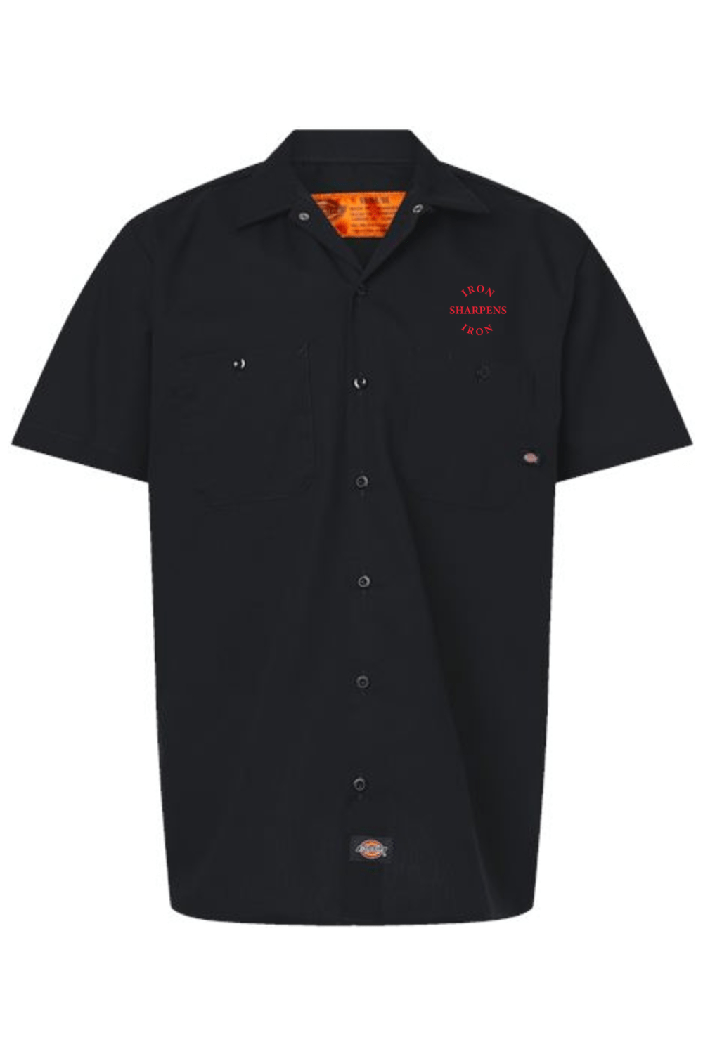 D1 Training Men's Dickies Industrial Short Sleeve Work Shirt Signature Lacrosse
