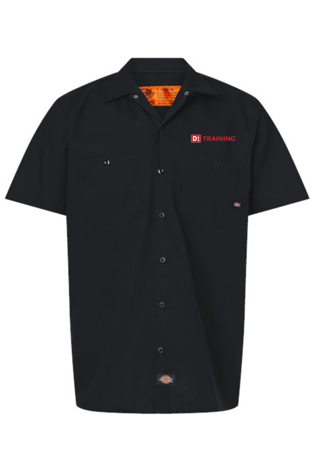 D1 Training Men's Dickies Industrial Short Sleeve Work Shirt Signature Lacrosse