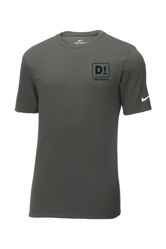 D1 Training Nike Core Cotton Tee Signature Lacrosse