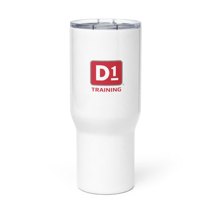 D1 Training Travel Mug with a Handle Signature Lacrosse