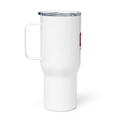 D1 Training Travel Mug with a Handle Signature Lacrosse