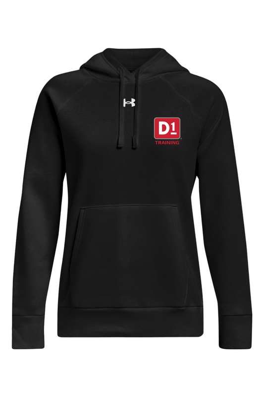 D1 Training Women's Under Armour Ladies' Rival Fleece Hooded Sweatshirt Signature Lacrosse