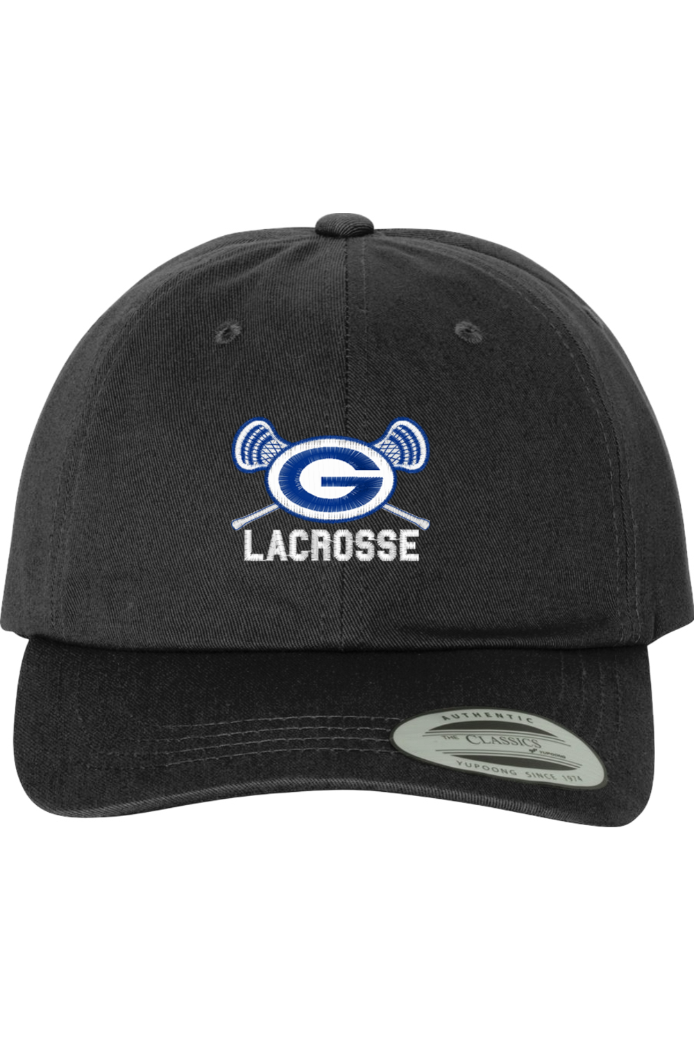 Georgetown Lacrosse Embroidered Dad Hat