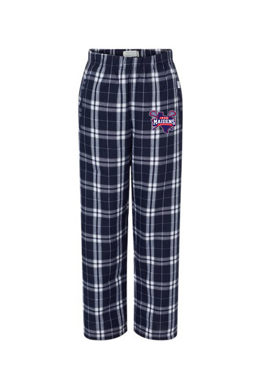Iron Maidens Lacrosse Youth Flannel Pants