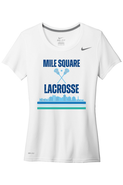Mile Square Lacrosse Nike Ladies Team rLegend Tee